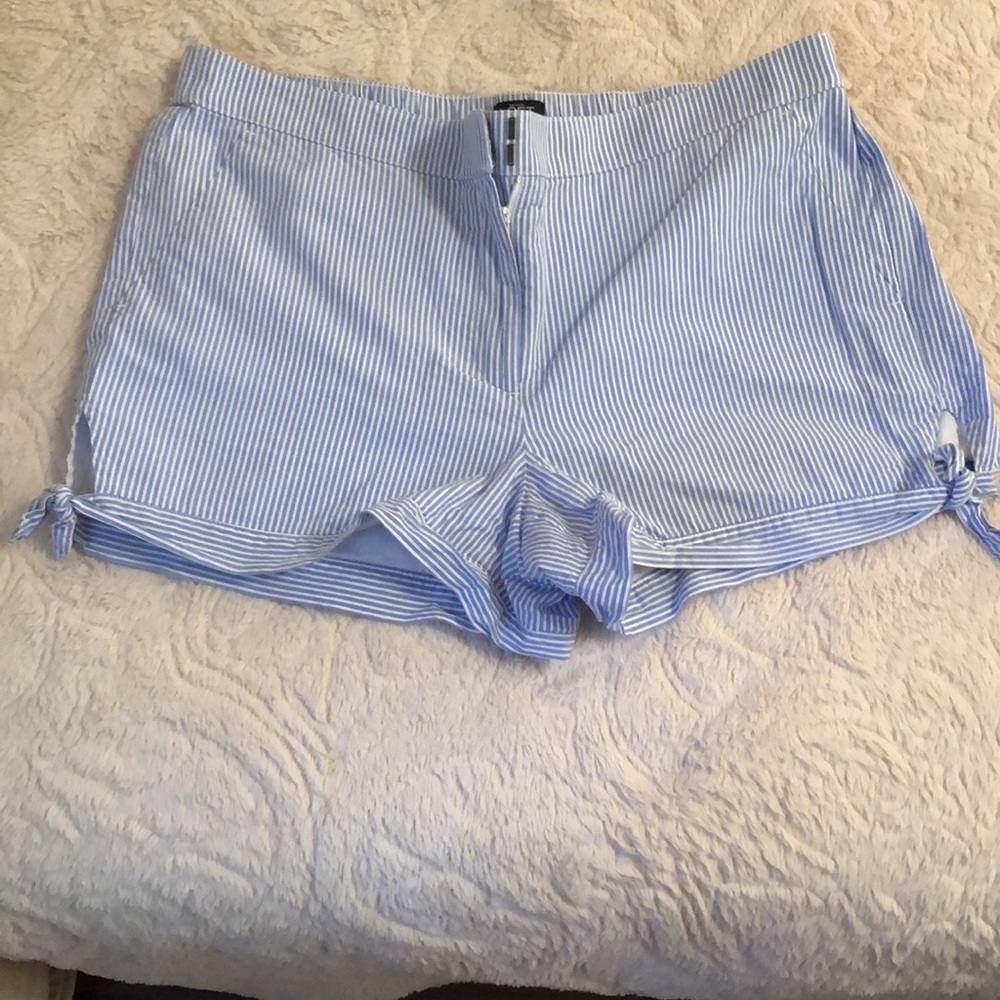 Loft Pin Stripe Shorts